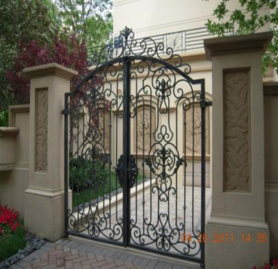 紅橋區加工鐵藝大門及圍欄-聯系電話